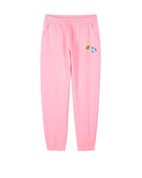 Pantalon à taille élastiquée - Rose Friandise