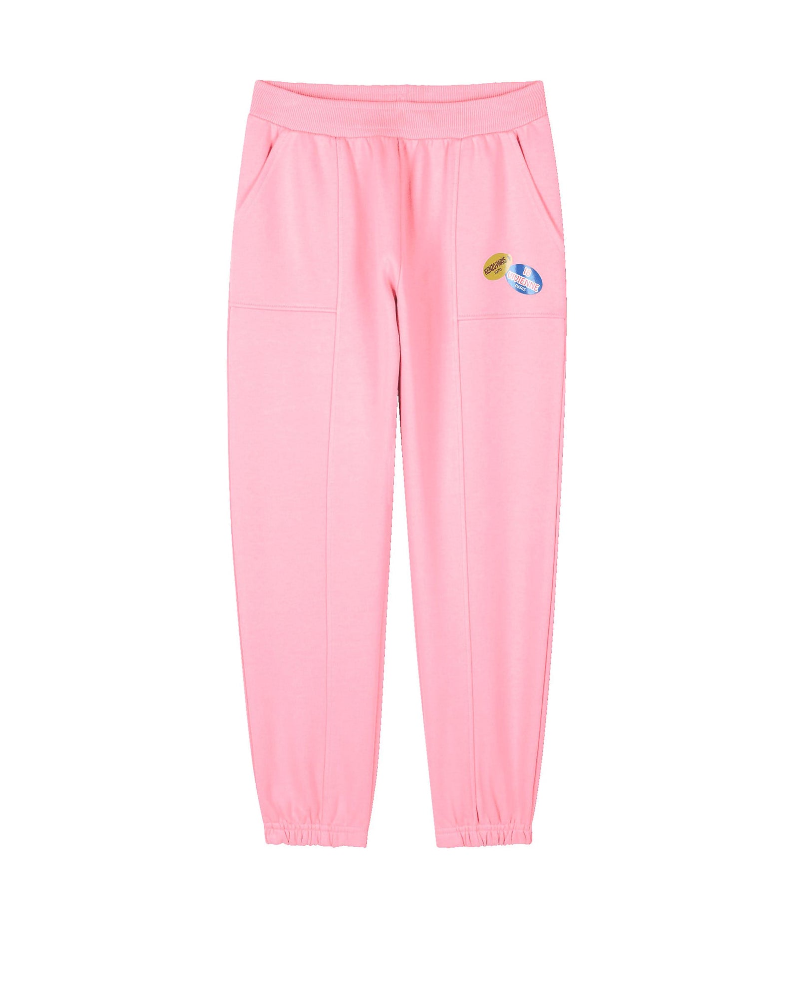 Pantalon à taille élastiquée - Rose Friandise
