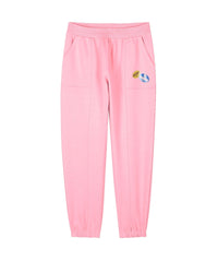 Pantalon à taille élastiquée - Rose Friandise
