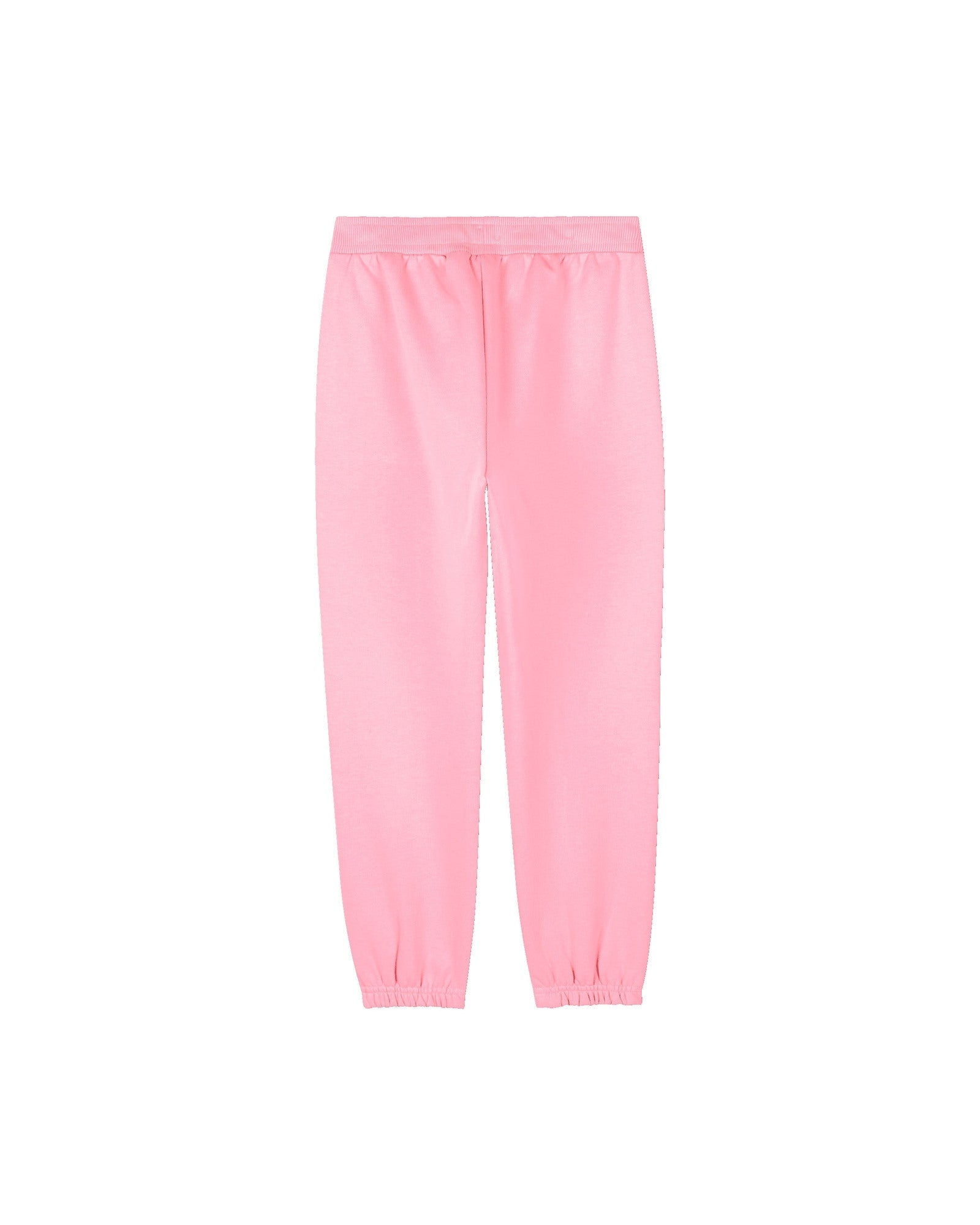 Pantalon à taille élastiquée en coton - Rose Friandi