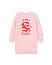 Robe avec logo en coton - English Rose