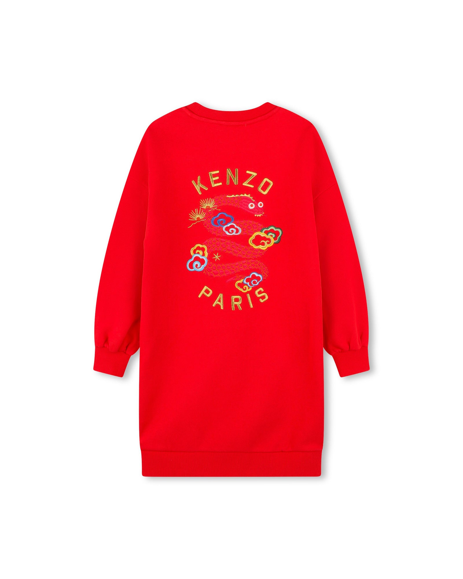 Robe avec logo en coton - Piment