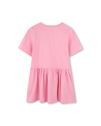 Robe en imprimé - Rose Friandise