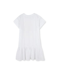 Robe en imprimé - Blanc