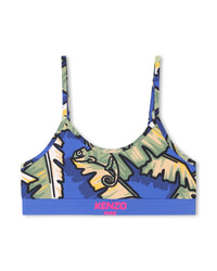 Maillot de bain 2 pièces à imprimé - Wave Blue