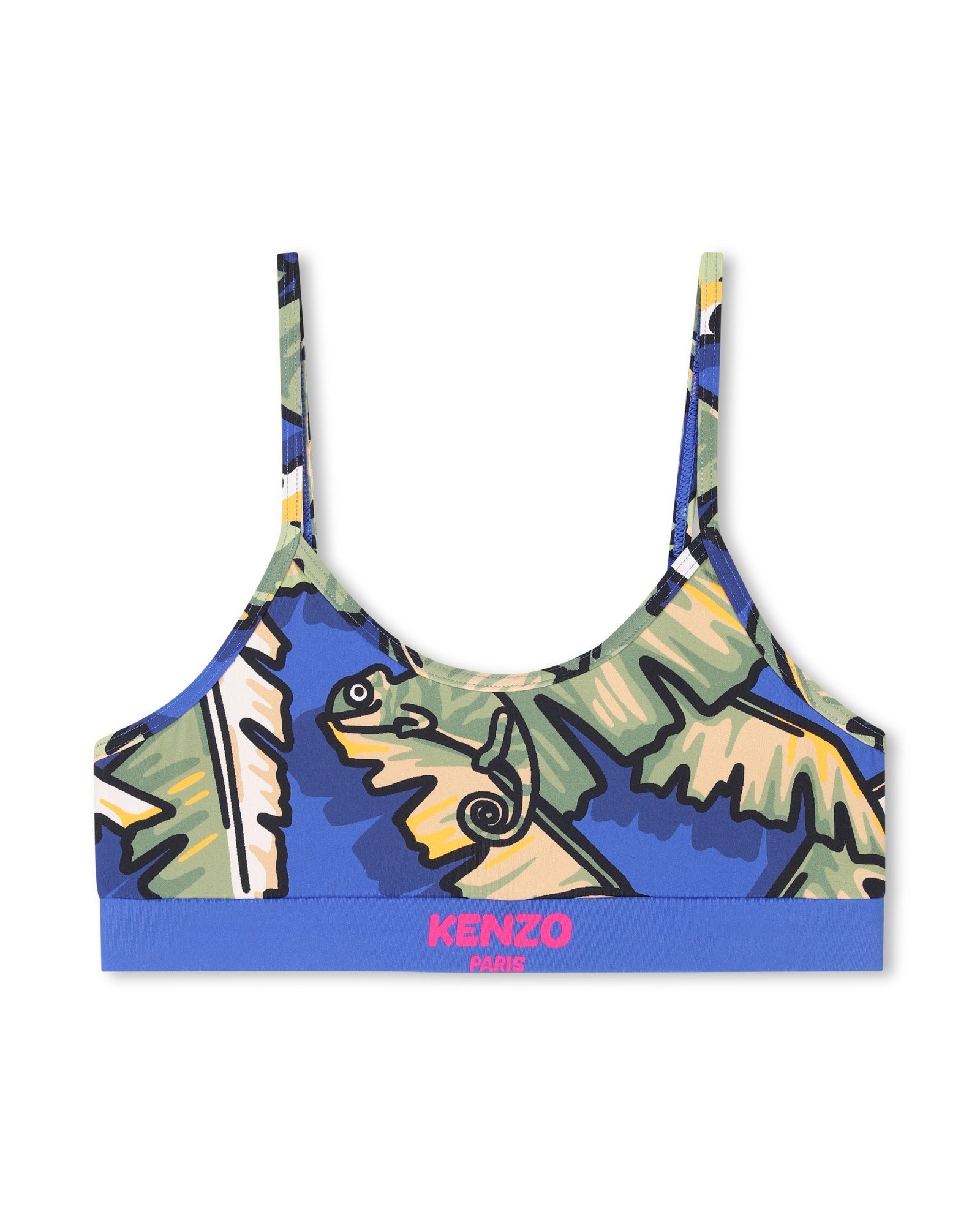 Maillot de bain 2 pièces à imprimé - Wave Blue