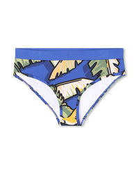 Maillot de bain 2 pièces à imprimé - Wave Blue