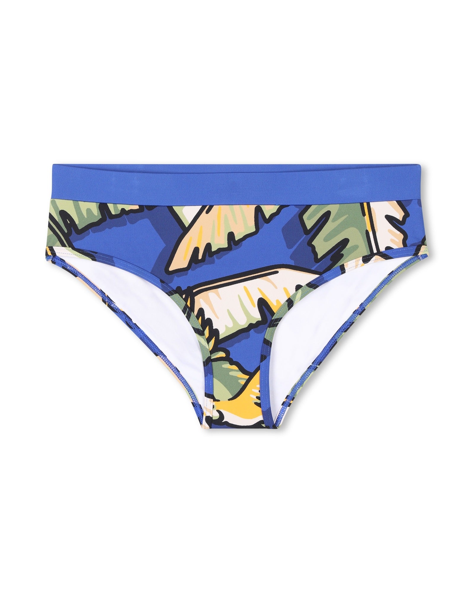 Maillot de bain 2 pièces à imprimé - Wave Blue