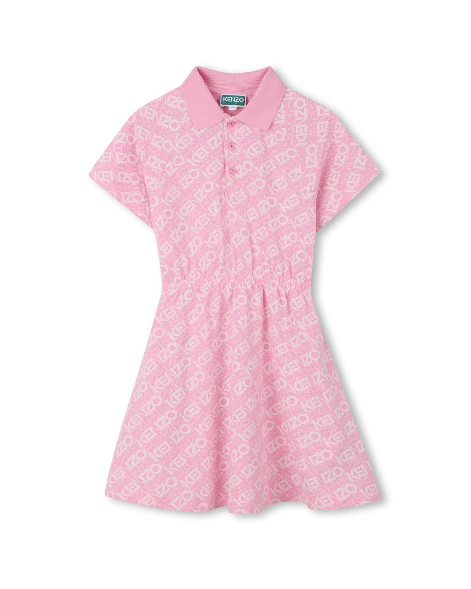 Robe à manches courtes - Rose Friandise