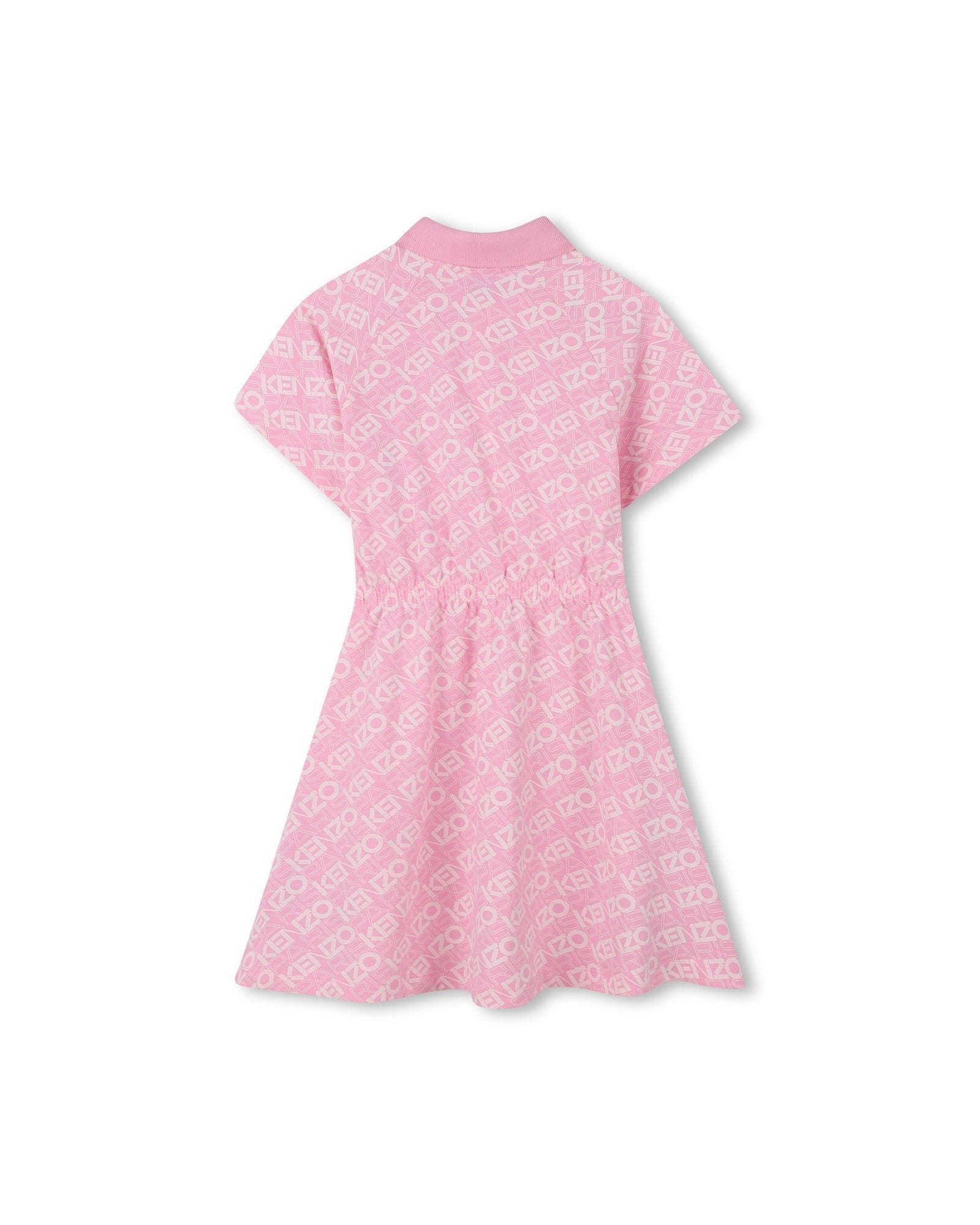Robe à manches courtes en coton - Rose Friandi