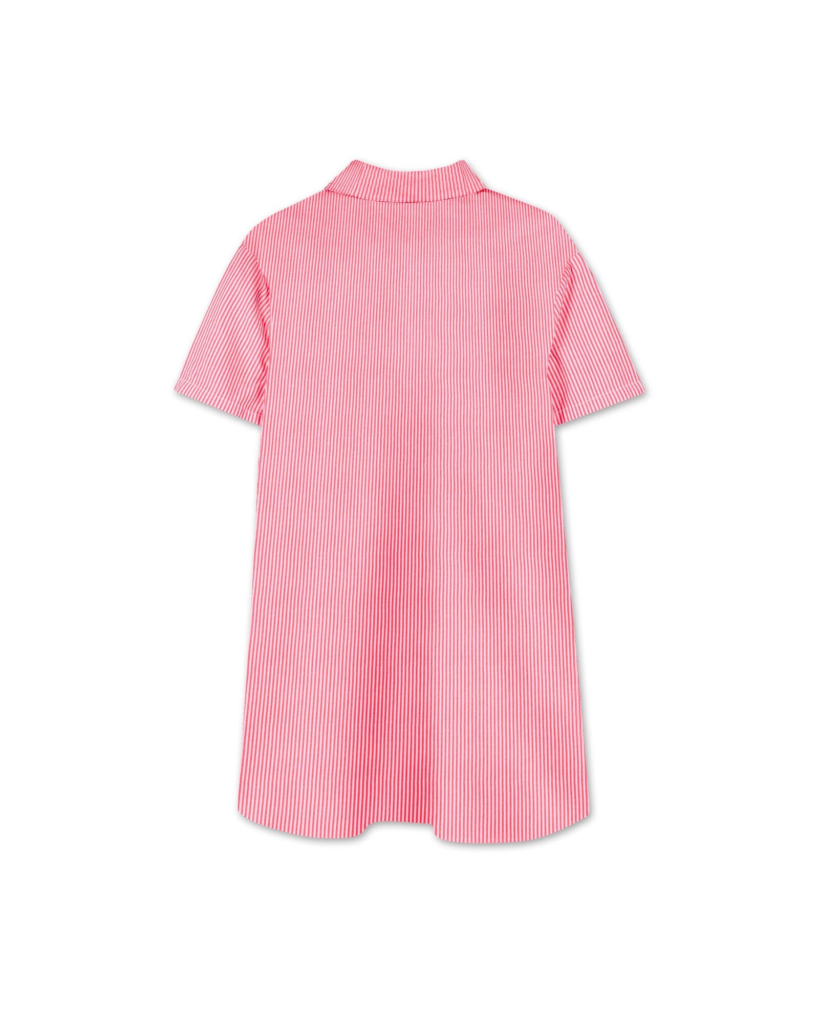 Robe à rayures - Rouge Vif