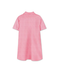 Robe à rayures en coton - Rouge Vif