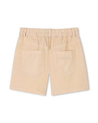 Short à taille élastiquée - Corde