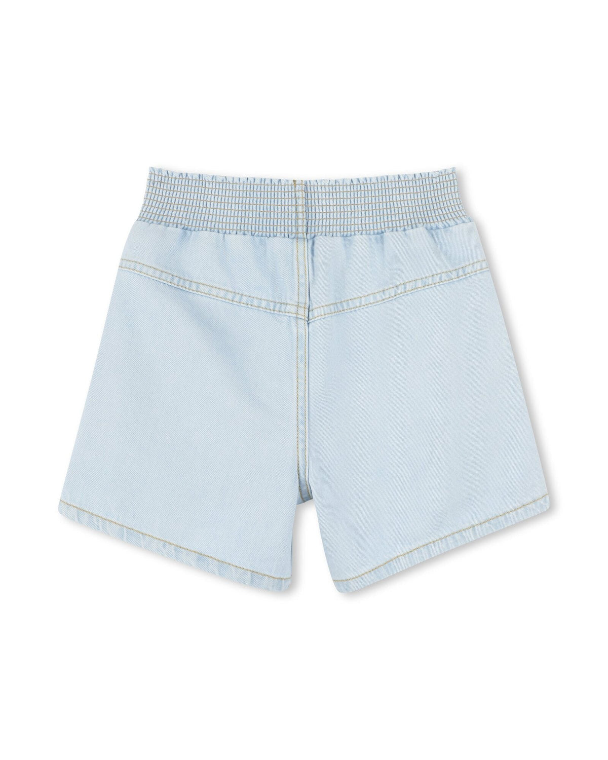 Short à taille haute en denim - Bleach Pouss