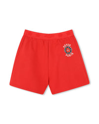 Short à taille élastiquée - Rouge Vif