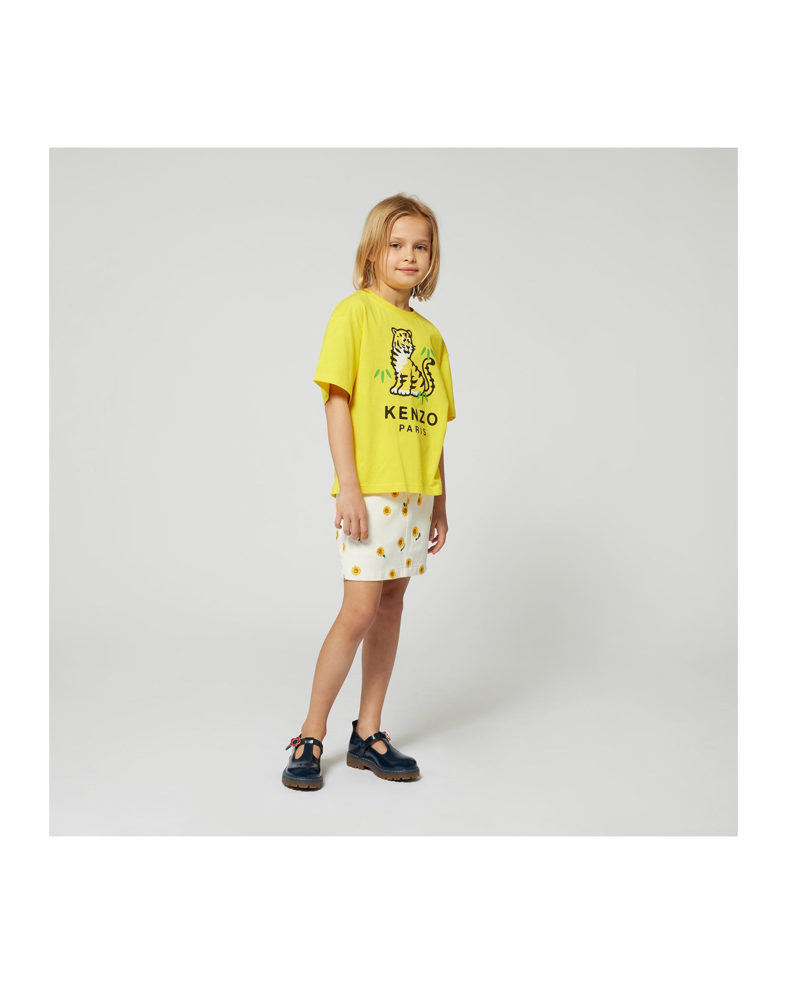 Jupe en sergé - Offwhite