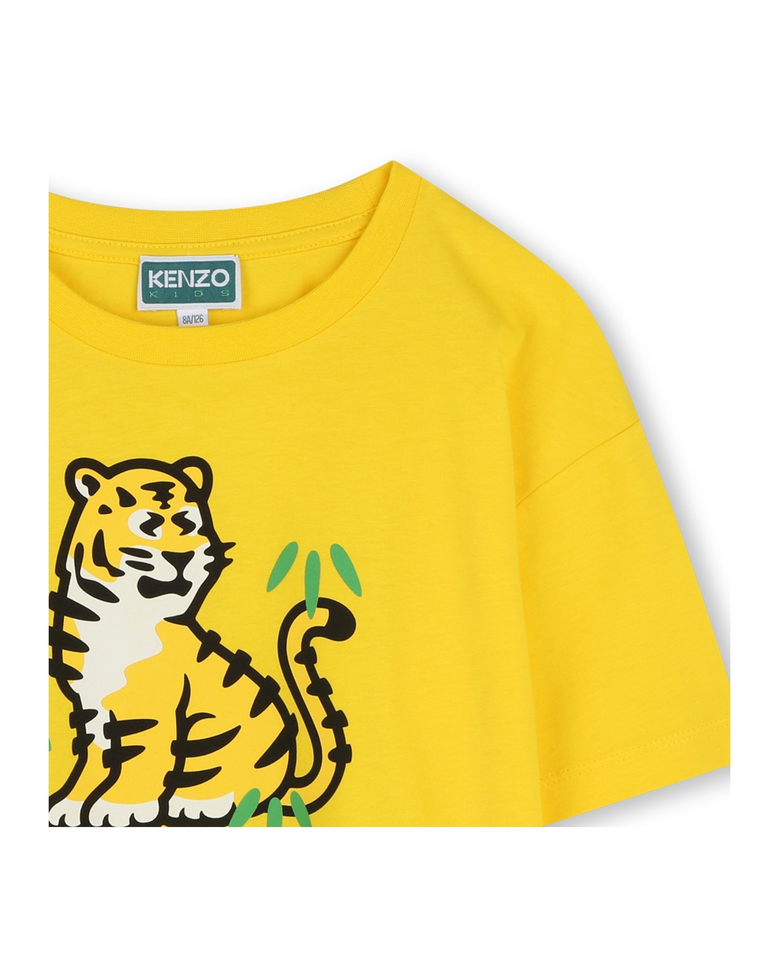 T-shirt à imprimés siglé - Jaune Taxi