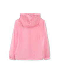 Coupe-vent à capuche - Rose Friandise