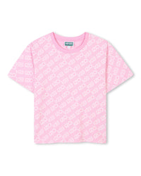 Cotton print T-shirt - Rose Friandi