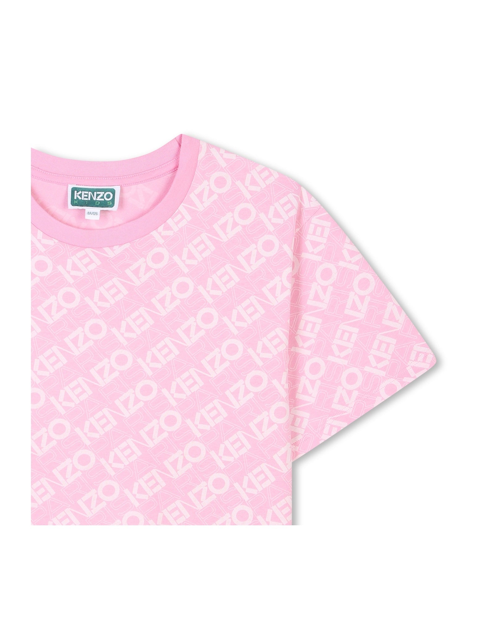 Cotton print T-shirt - Rose Friandi