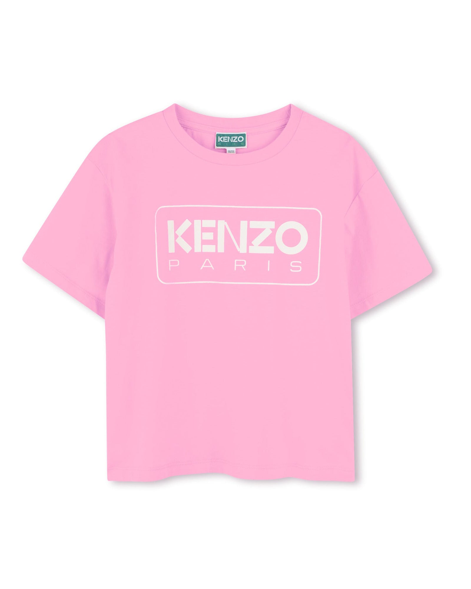 T-shirt à imprimé siglé en coton - Rose Friandi