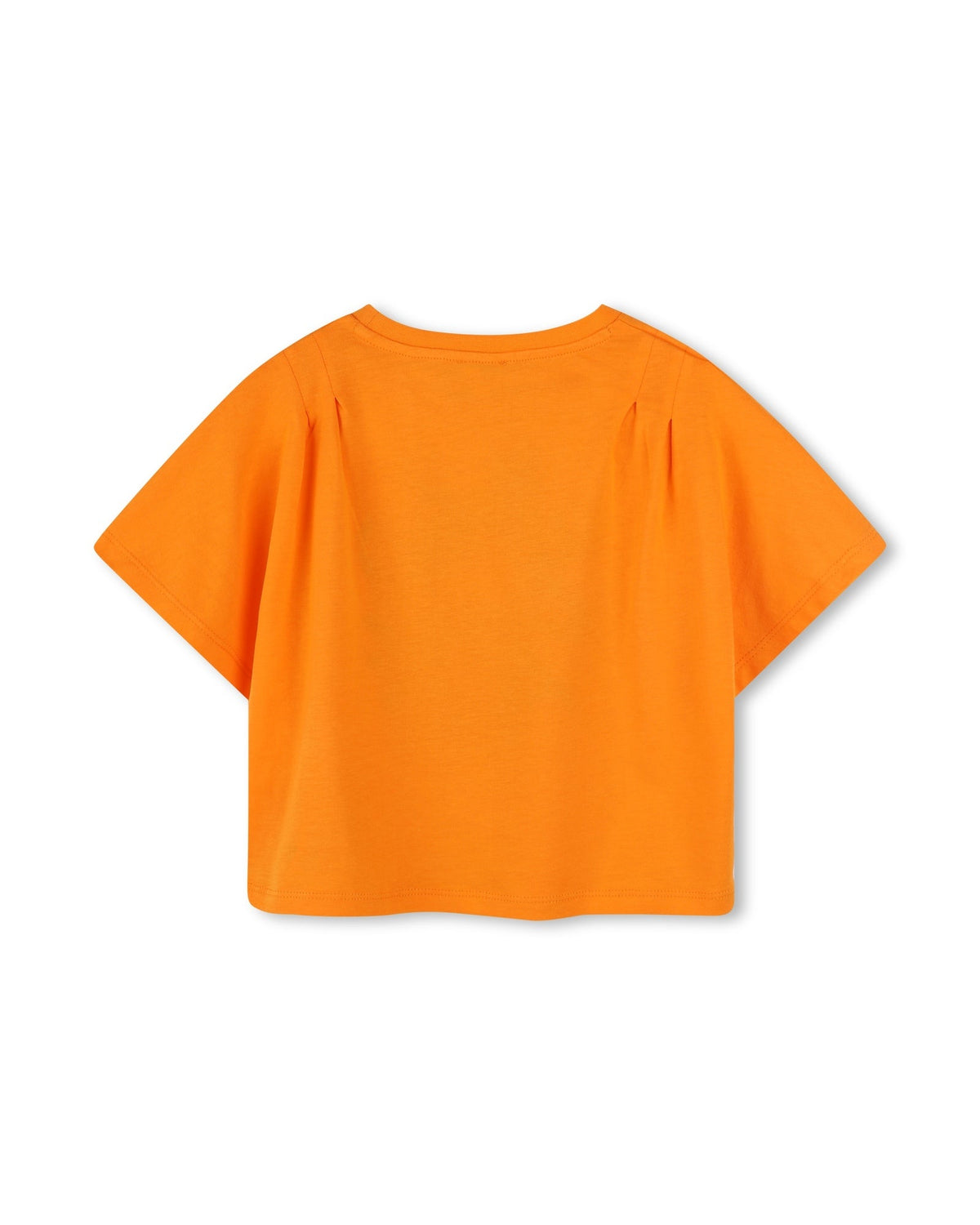 T-shirt en imprimé siglé - Orange