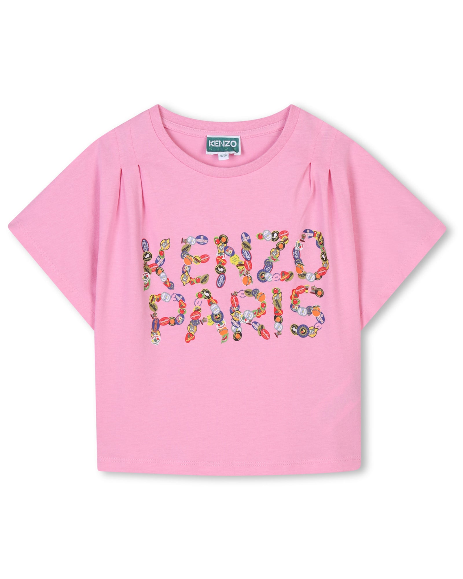 T-shirt en imprimé siglé - Rose Friandise