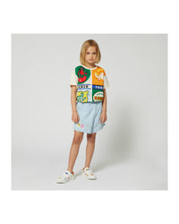 Printed T-shirt - Pale Trench
