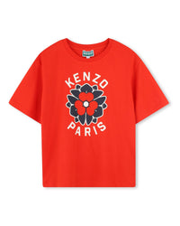 T-shirt en imprimé siglé - Rouge Vif