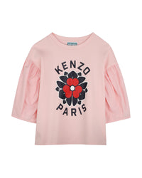 T-shirt à imagerie siglée en coton - English Rose