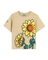 T-shirt à imprimé siglé en coton - Corde