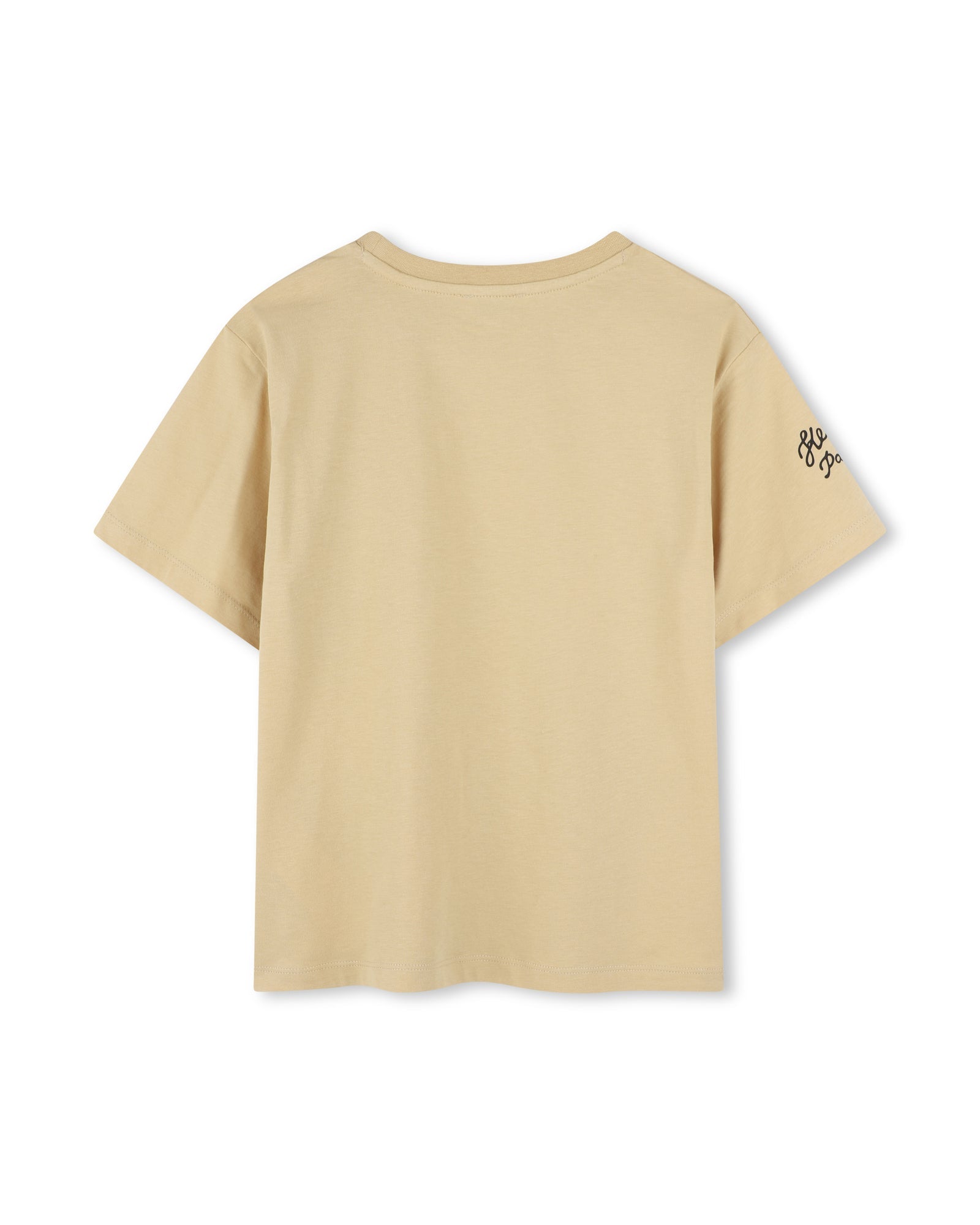 T-shirt à imprimé siglé en coton - Corde