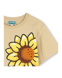 T-shirt à imprimé siglé en coton - Corde