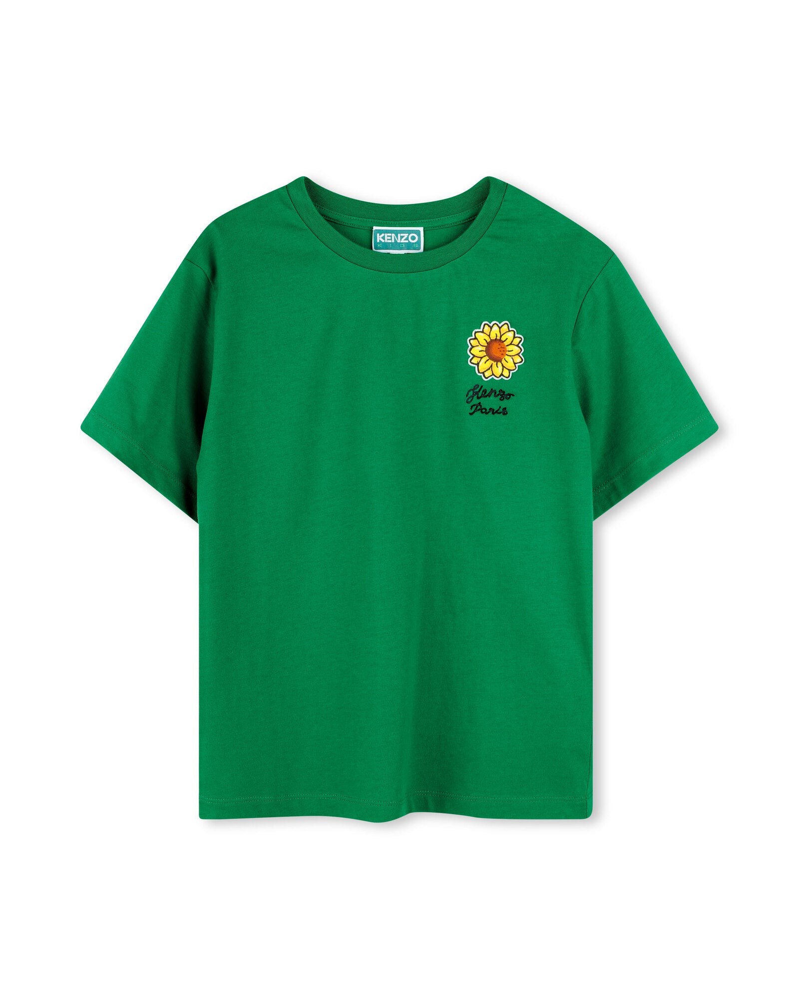 T-shirt with embroidery - Loden