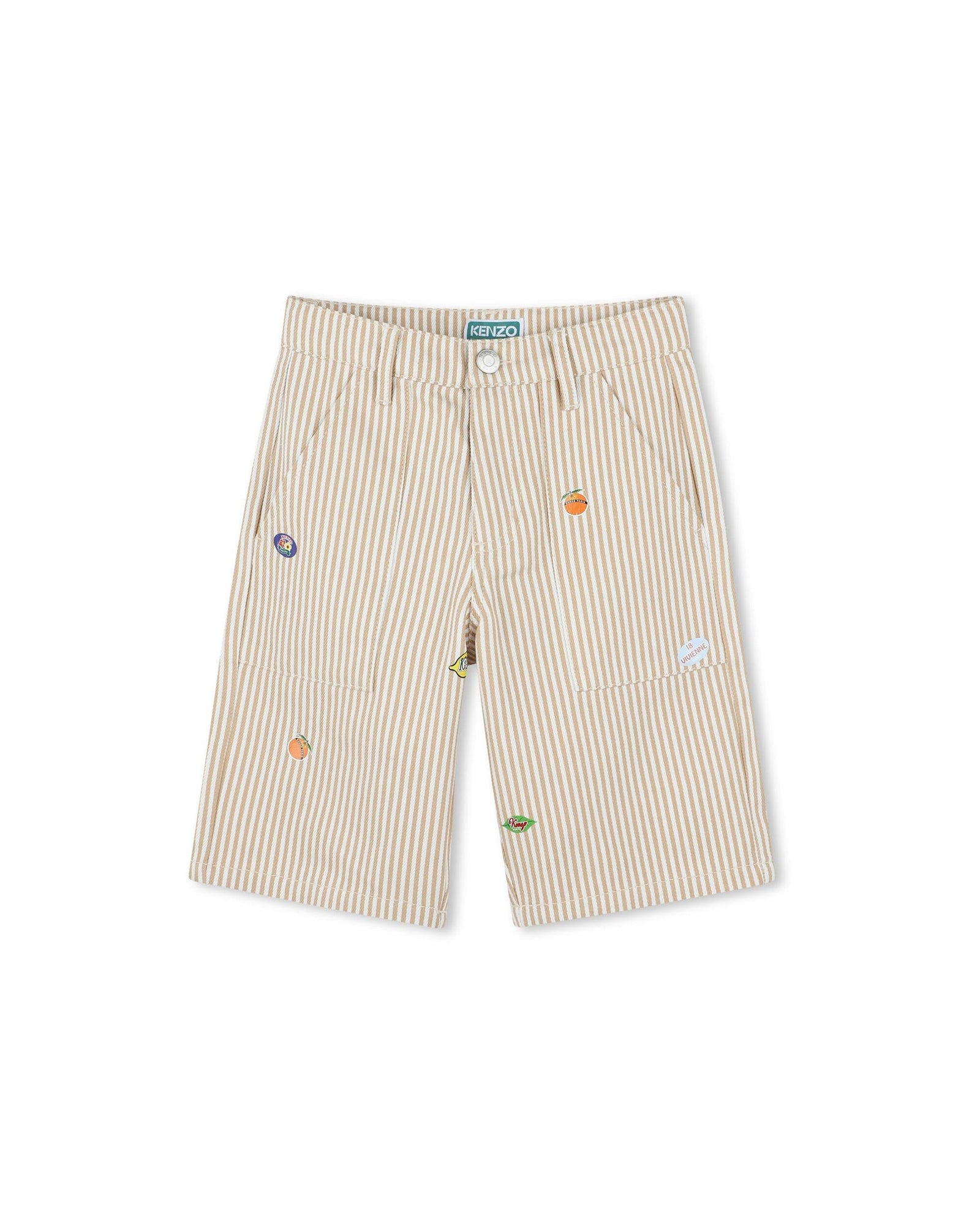 Bermuda en sergé - Pale Trench