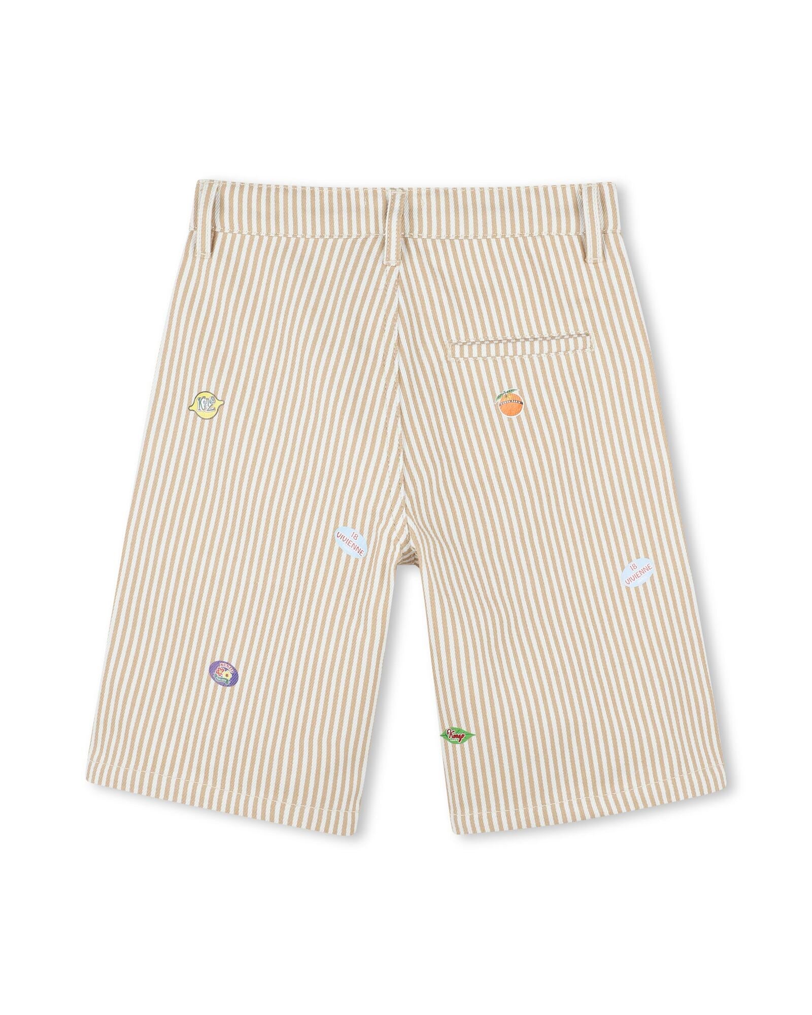 Bermuda en sergé - Pale Trench