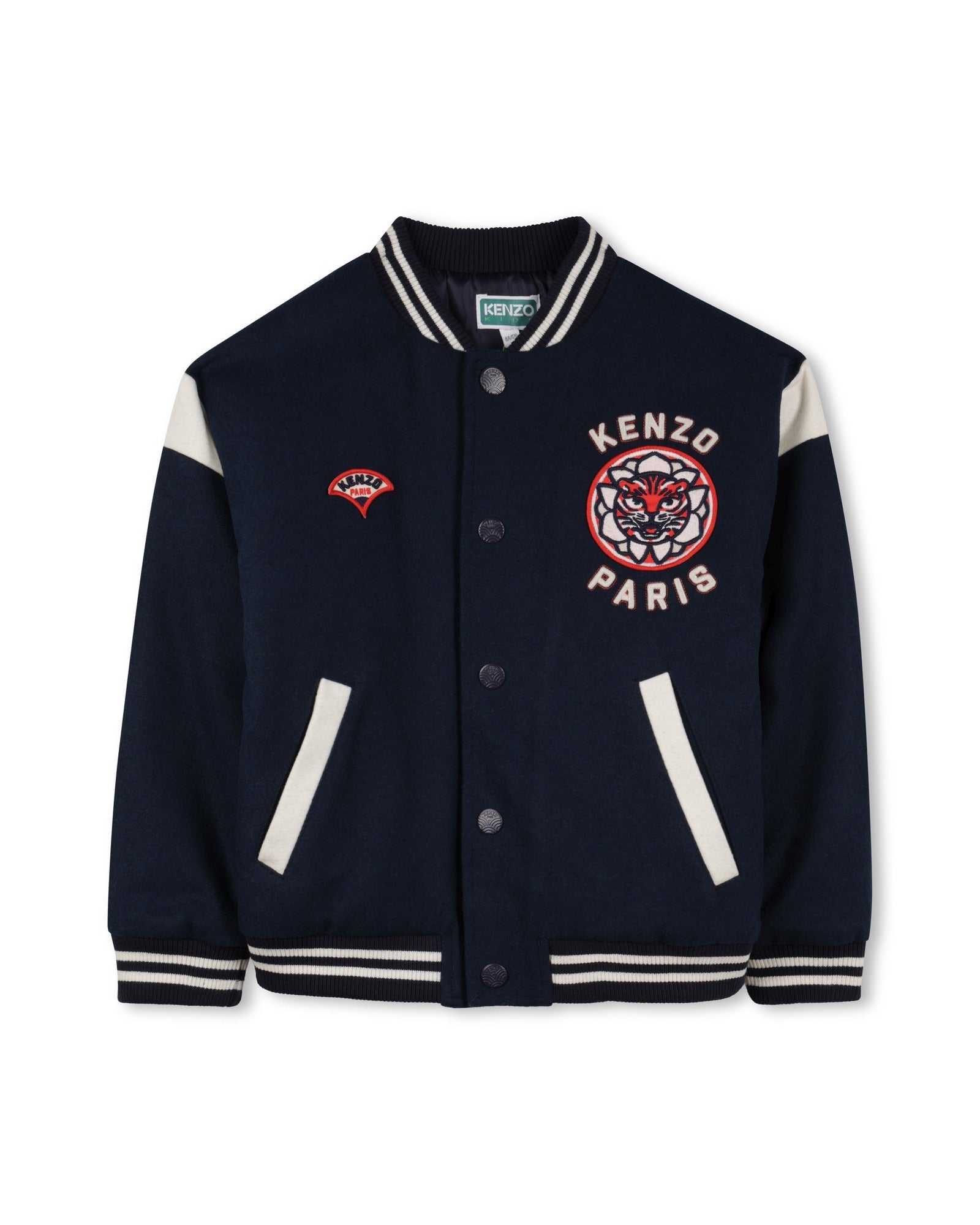 Bomber en laine mélangée - Caban