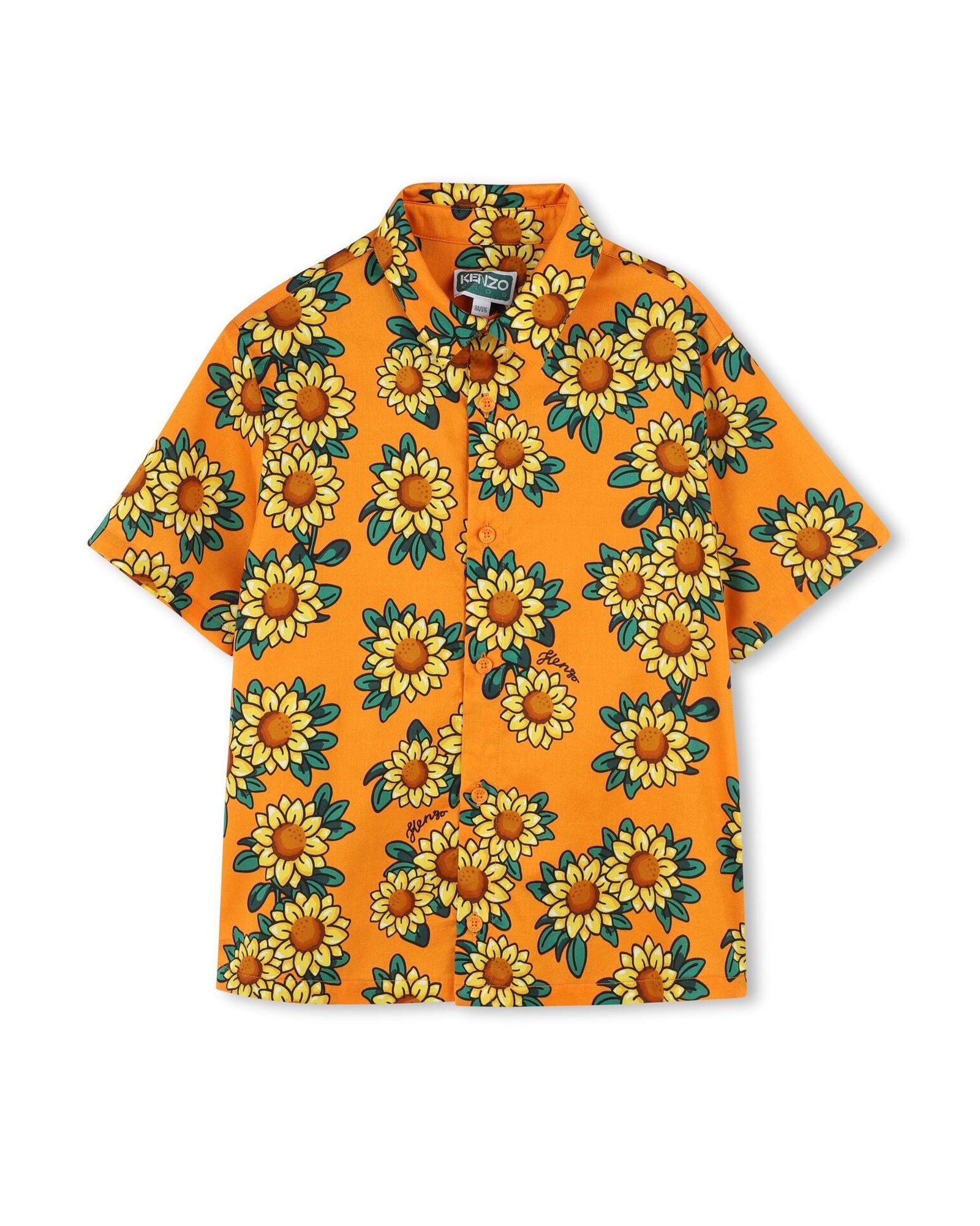 Chemise en imprimé - Orange