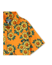 Chemise en imprimé - Orange