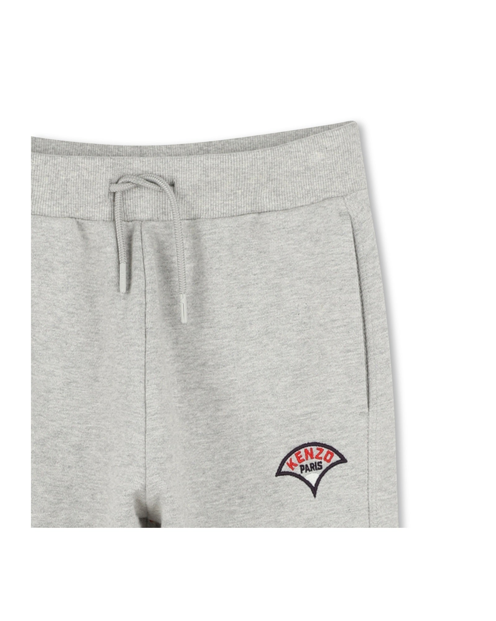 Trousers with elasticated waistband - Light Heather Grey