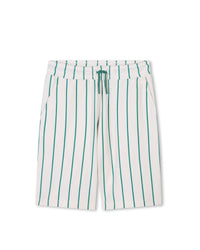 Bermuda à taille élastiquée - Loden