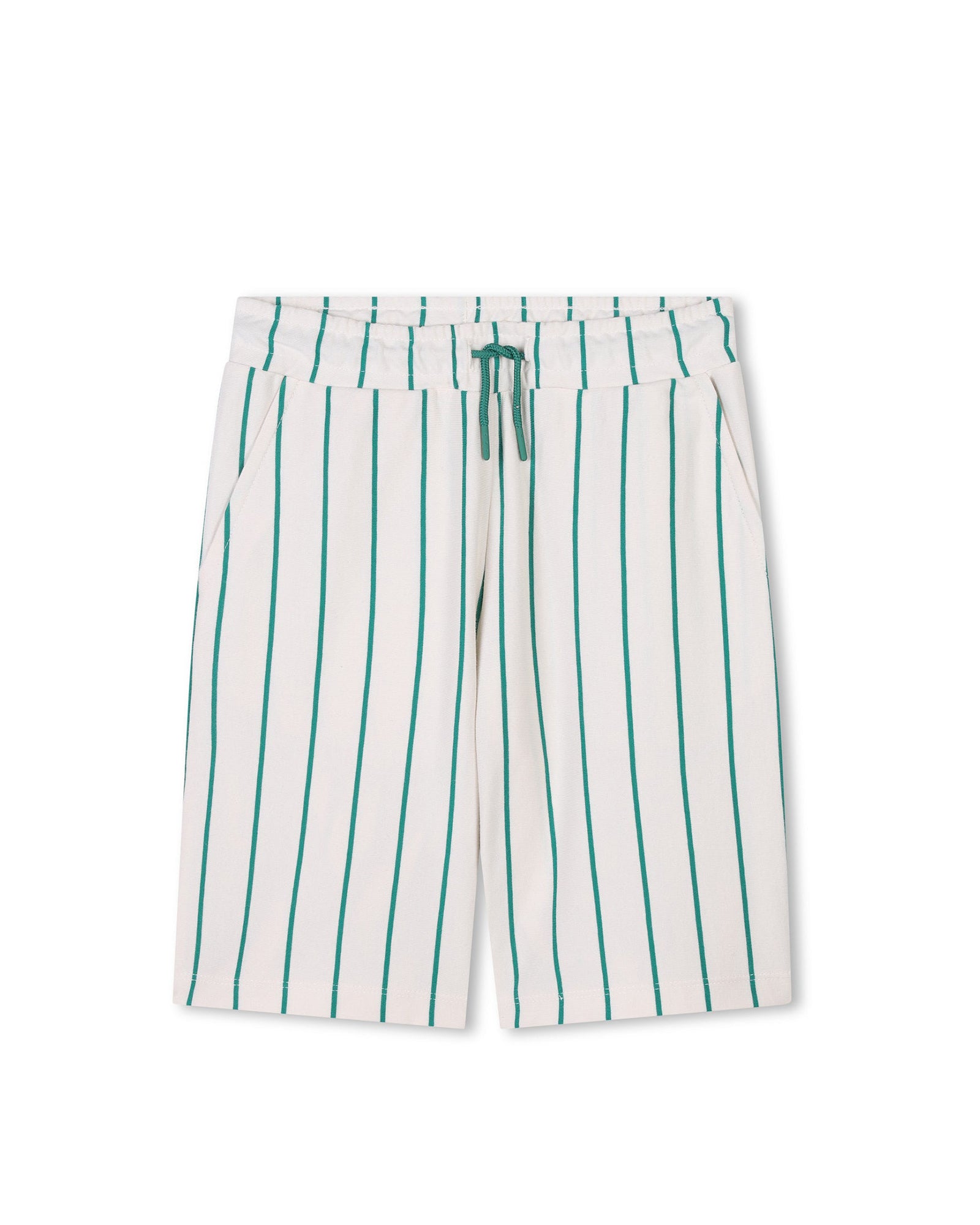 Bermuda à taille élastiquée - Loden