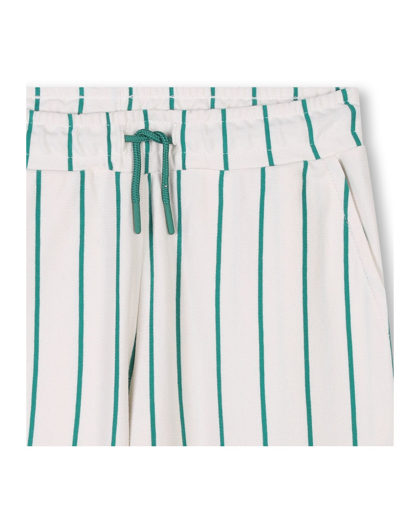 Bermuda à taille élastiquée - Loden