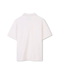 Polo à manches courtes en coton - Off White