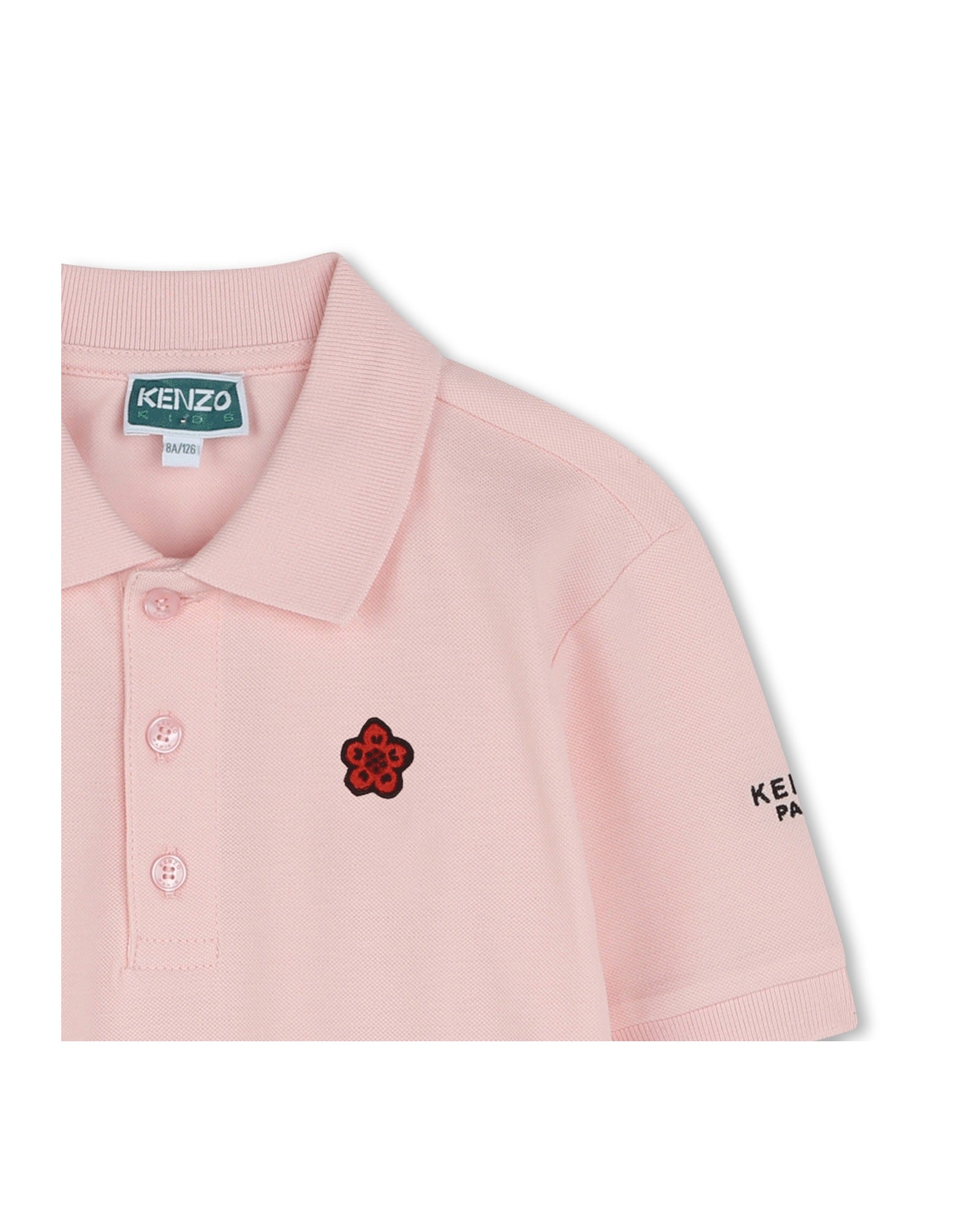 Piqué polo shirt - English Rose