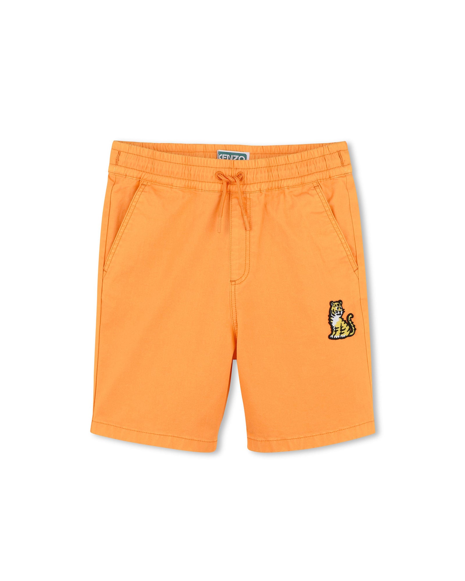 Bermuda en sergé - Orange