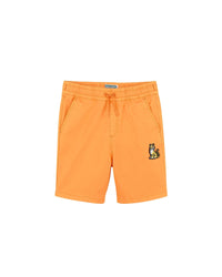Cotton Bermuda shorts - Orange