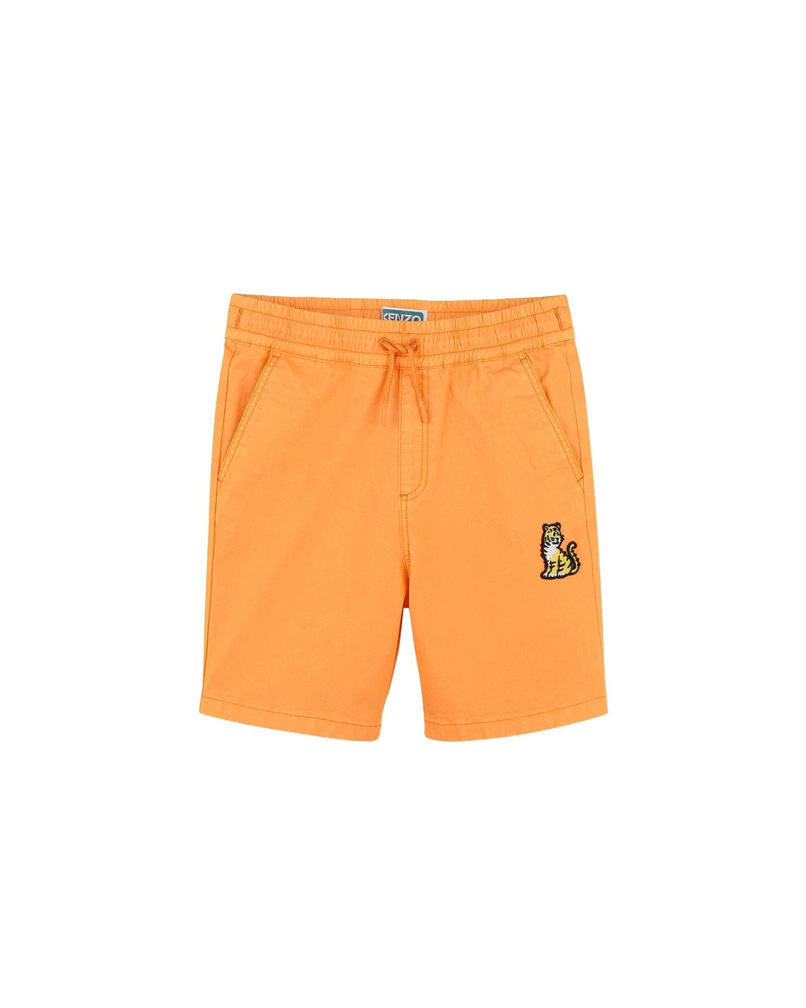 Cotton Bermuda shorts - Orange