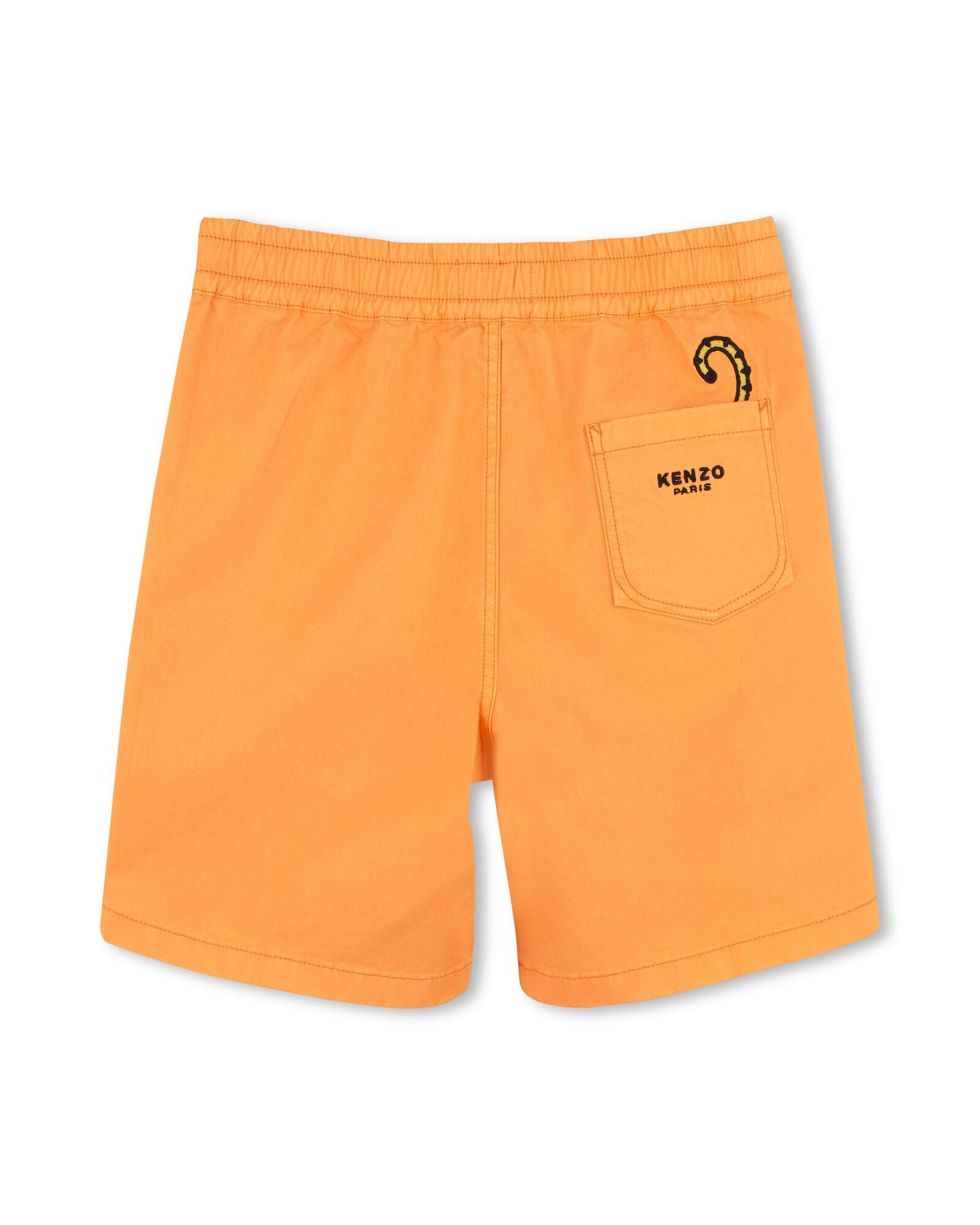 Bermuda en sergé - Orange