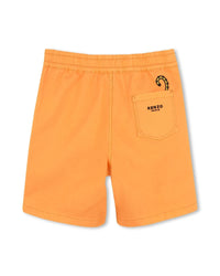 Cotton Bermuda shorts - Orange